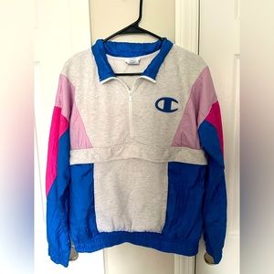Vintage 90’s Champion Windbreaker